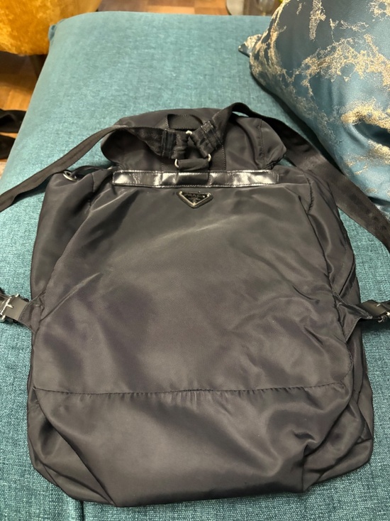 PRADA Black Small Nylon Backpack main image 11